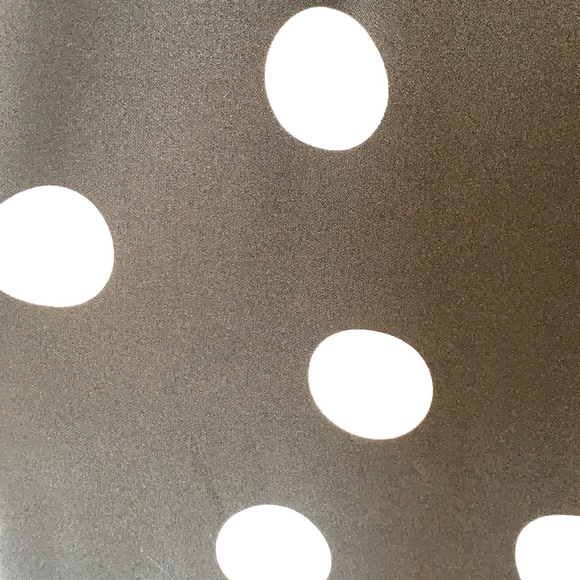 Karl Lagerfeld Paris Size 4 Polka Dot V-Neck Wide Legged Jumpsuit - Picture 14 of 16